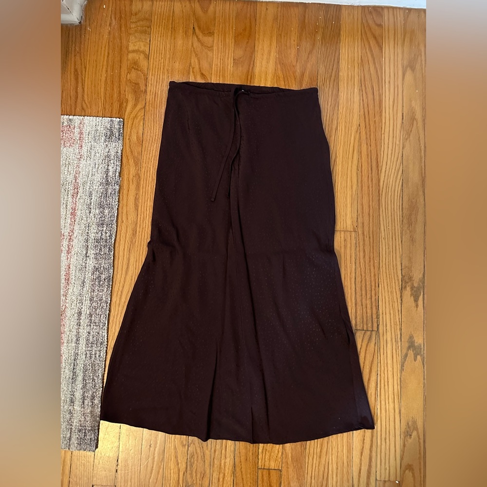 Madewell Drawstring Midi Skirt